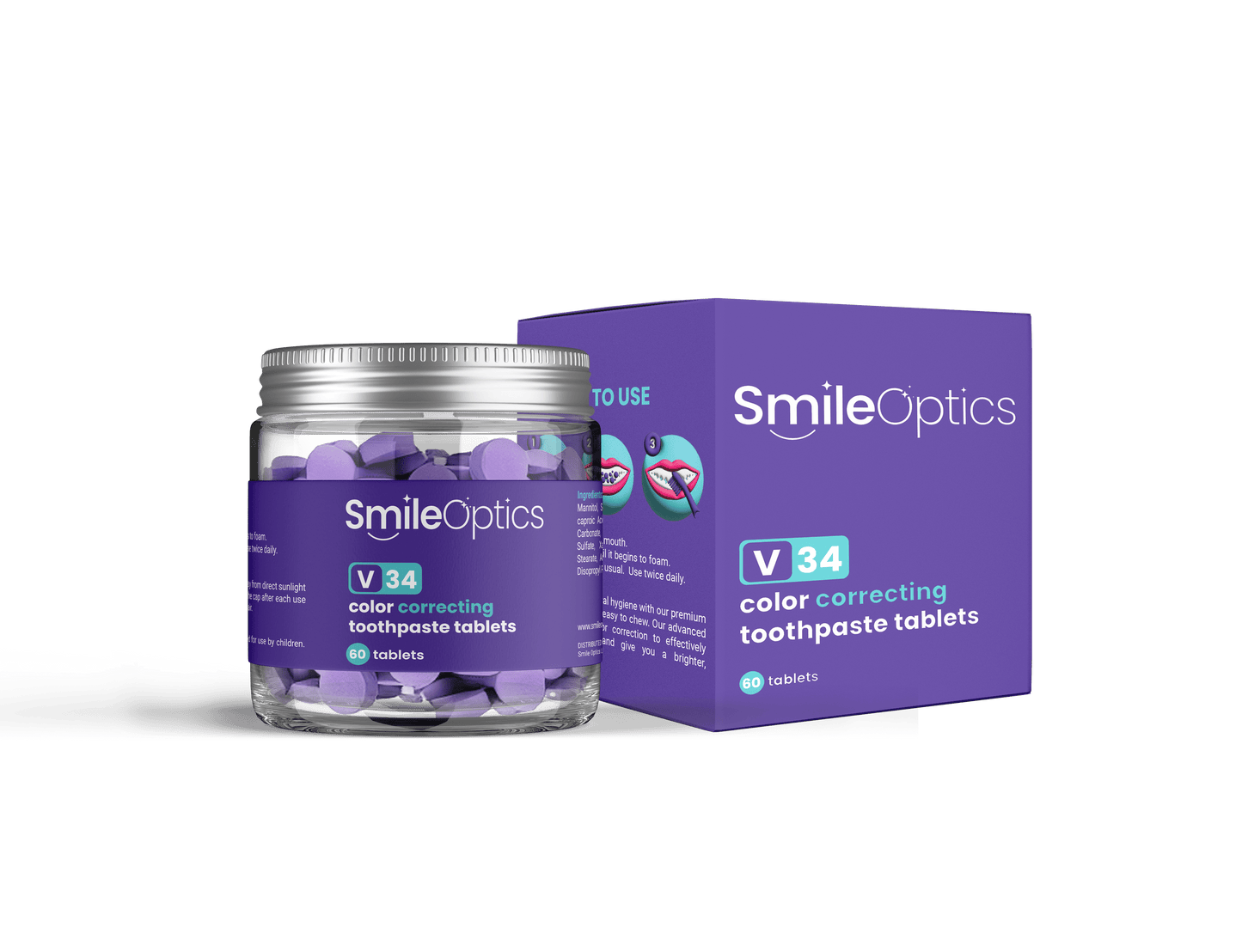color correcting toothpaste tablets