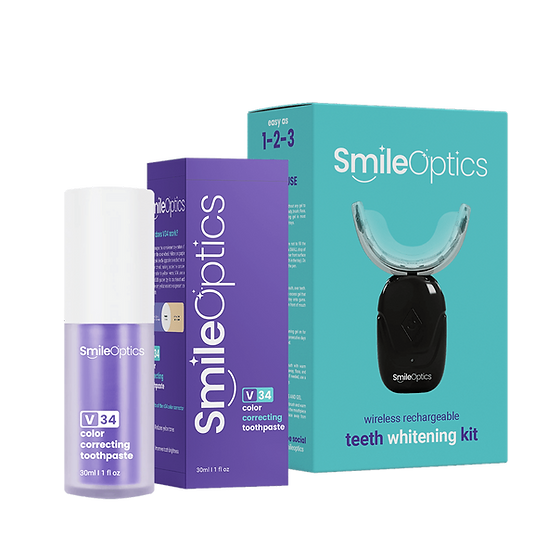 smile optics: teeth whitening kit
