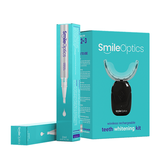smile optics: teeth whitening kit