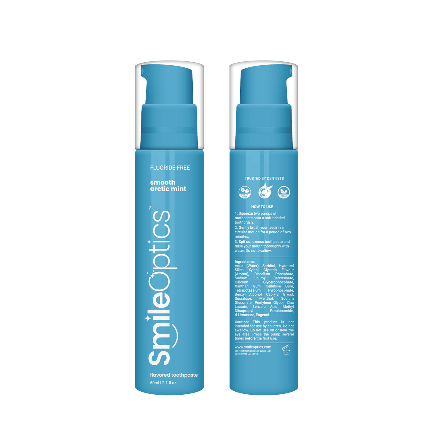 smooth arctic mint toothpaste