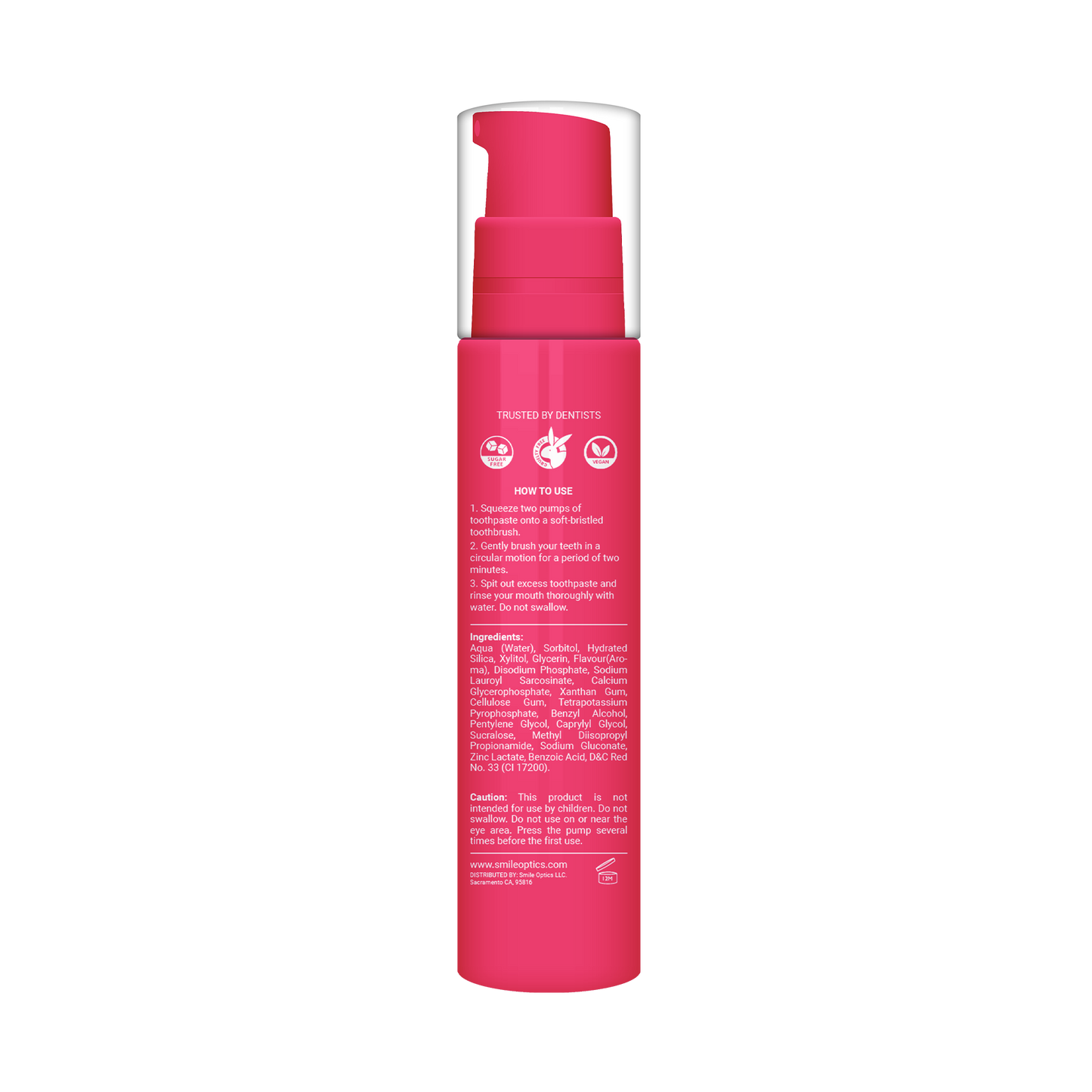 red velvet flavored toothpaste