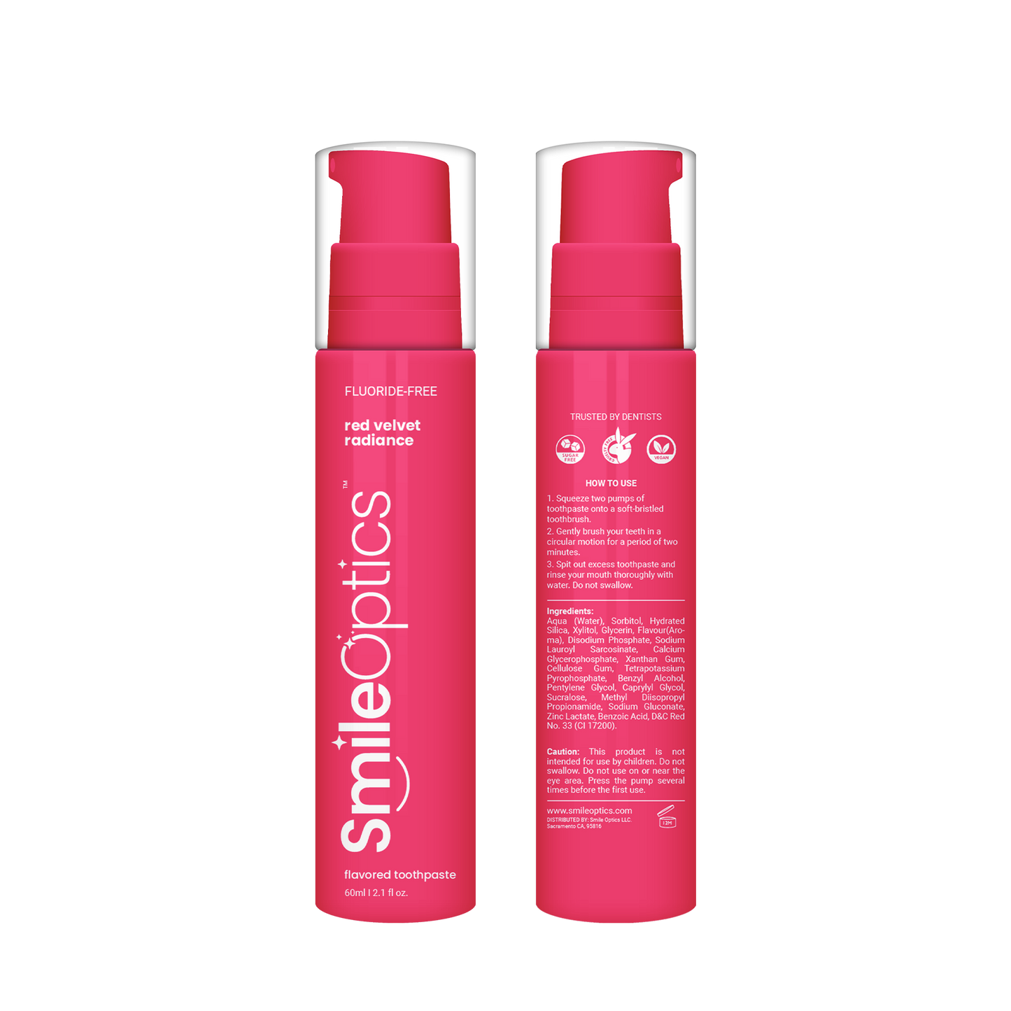 red velvet flavored toothpaste